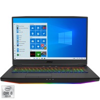 Laptop Gaming MSI GT76 Titan DT 10SGS-052RO cu procesor Intel Core i9-10900K pana la 5.60 GHz, 17.", Full HD, 300Hz, 32GB, 2TB SSD, NVIDIA GeForce RTX2080 Super 8GB, Windows 10 Pro, Dark Grey