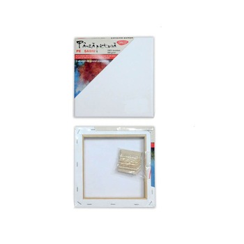 Panza Pictura pe Sasiu Daco, 20x20 cm, 380 g/m², 3 Straturi de Grund Preaplicat Panza Pictura pe Sasiu Daco, 20x20 cm, 380 g/m², 3 Straturi de Grund Preaplicat