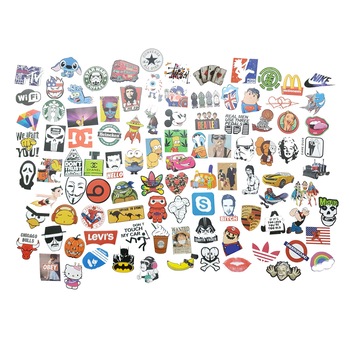 Set 100 bucati stickere / Abtibilduri  Set 100 bucati stickere / Abtibilduri