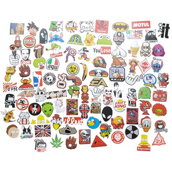 Set 100 bucati stickere / Abtibilduri  Set 100 bucati stickere / Abtibilduri