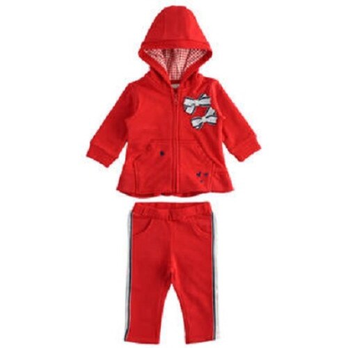 Compleu sport fete Sarabanda rosu