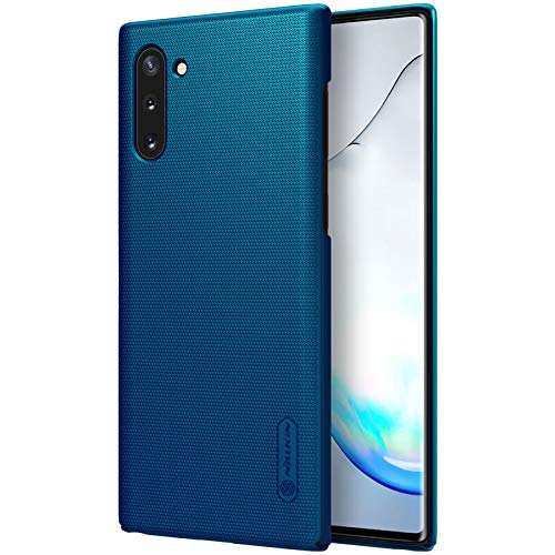 Husa protectie spate din plastic texturat, pentru Samsung Galaxy Note 10- Nillkin Frosted Shield-Blue