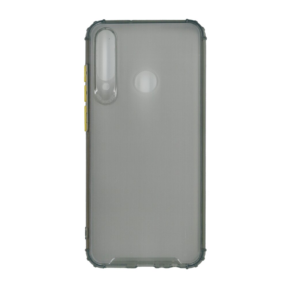 Husa din silicon matte crack, pentru Huawei Y6P, gri