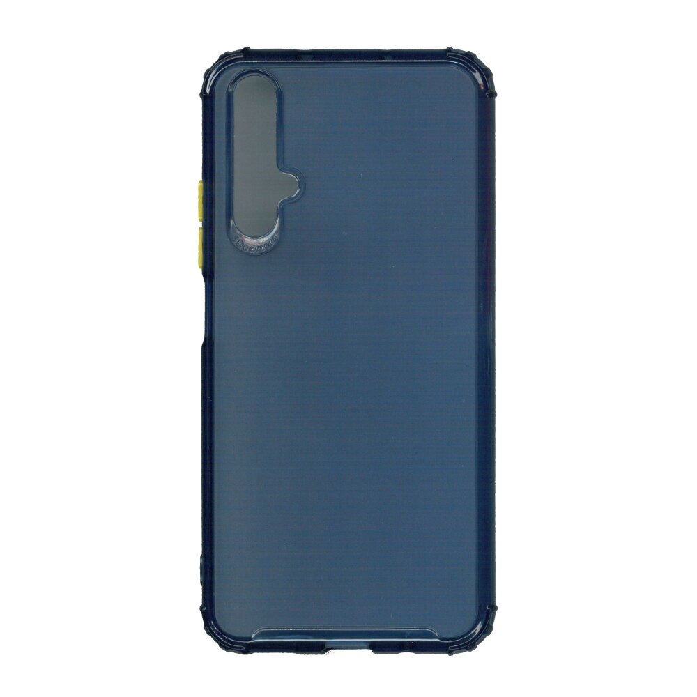 Husa din silicon matte crack, pentru Huawei Nova 5T, albastru