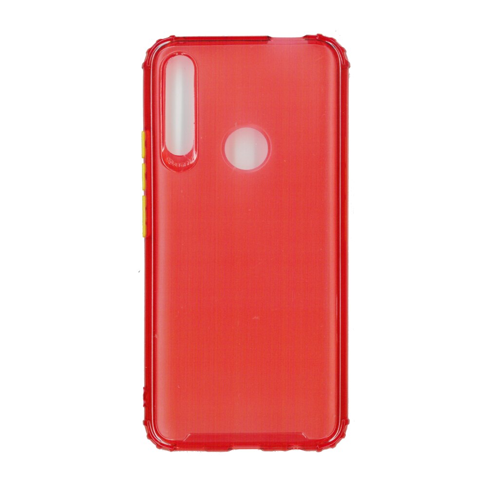 Husa din silicon matte crack, pentru Huawei P Smart Z, rosu