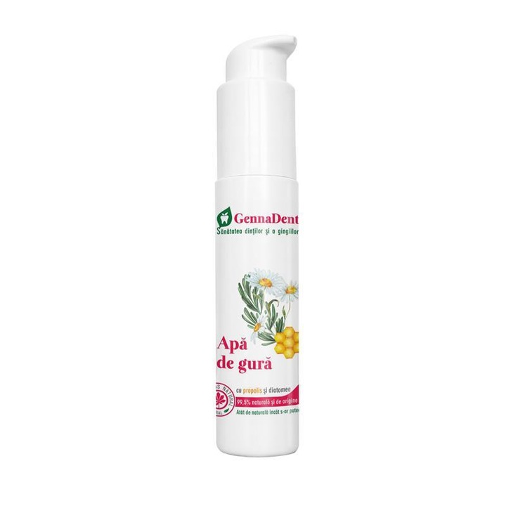 Szájvíz Propolisszal és kovamoszattal 45 ml Viva Natura