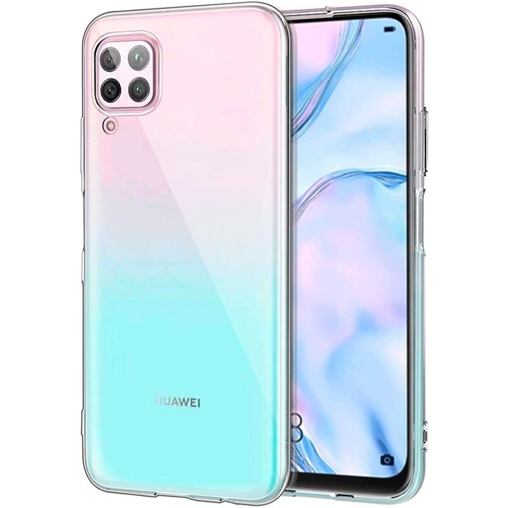 Силиконов Кейс за Huawei P40 Lite, Прозрачен