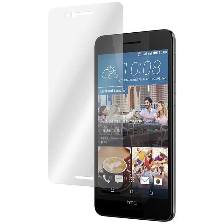 HTC 728 Прозрачно защитно фолио за стъкло