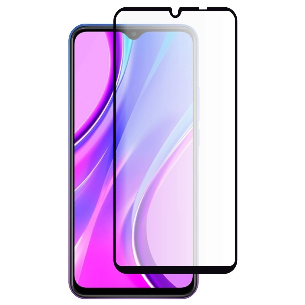 Folie Sticla MyScreen L!ite pentru Xiaomi Redmi 9, Full Glue, 9H, 0.33 mm, Negru