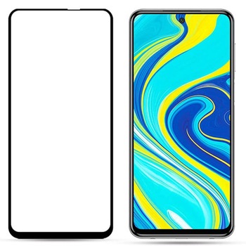 Folie Sticla MyScreen L!ite pentru Xiaomi Redmi Note 9s / Note 9 Pro / Poco X3 NFC, Full Glue, 9H, 0.33 mm, Negru Folie Sticla MyScreen L!ite pentru Xiaomi Redmi Note 9s / Note 9 Pro / Poco X3 NFC, Full Glue, 9H, 0.33 mm, Negru