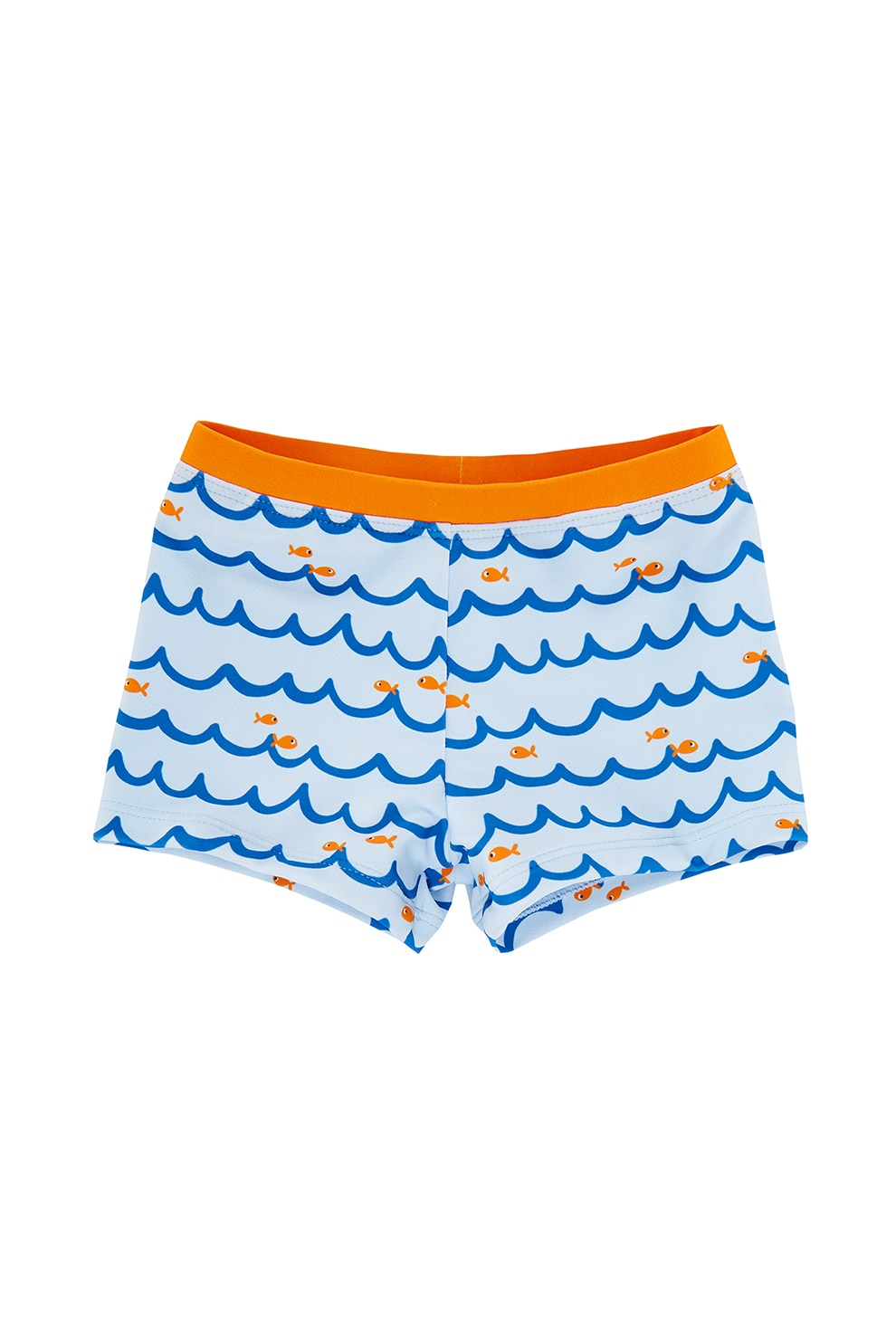Chicco, Pantaloni scurti de baie, Bleu/Oranj, 62 CM