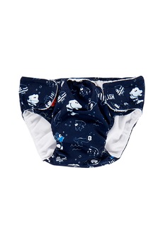 Chicco, Slip cu imprimeu si velcro, Bleumarin inchis/Alb/Rosu, 62 CM Chicco, Slip cu imprimeu si velcro, Bleumarin inchis/Alb/Rosu, 62 CM