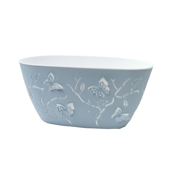 Jardiniera 3D mica 29 cm x 15 cm x 15 cm,albastra Jardiniera 3D mica 29 cm x 15 cm x 15 cm,albastra