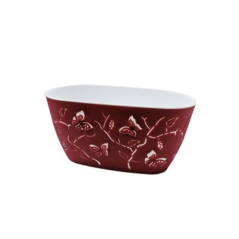 Jardiniera 3D mica 29 cm x 15 cm x 15 cm,rosu Jardiniera 3D mica 29 cm x 15 cm x 15 cm,rosu