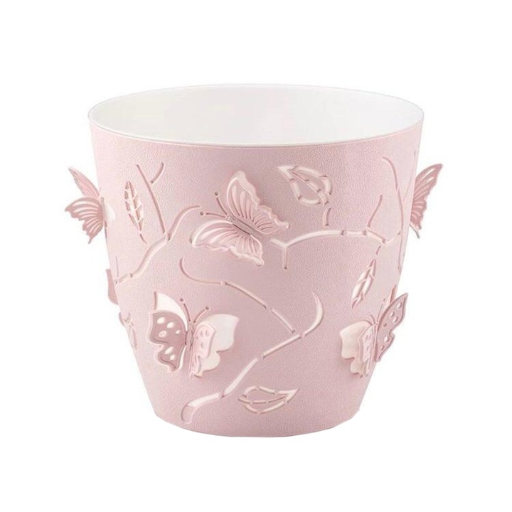 Ghiveci 3D nr.3 2.5 Litri ,roz