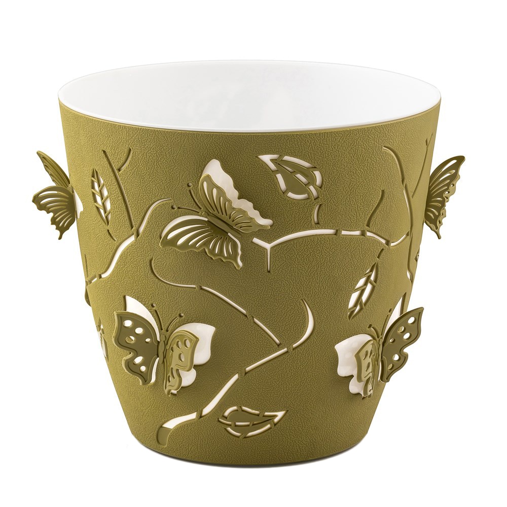 Ghiveci 3D nr.4 5.3 Litri ,verde