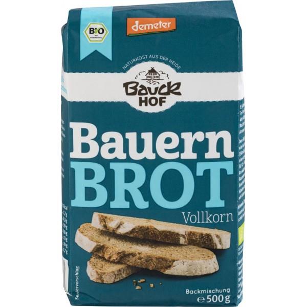 Mix pentru Paine Taraneasca Integrala Bio 500gr Bauck Hof