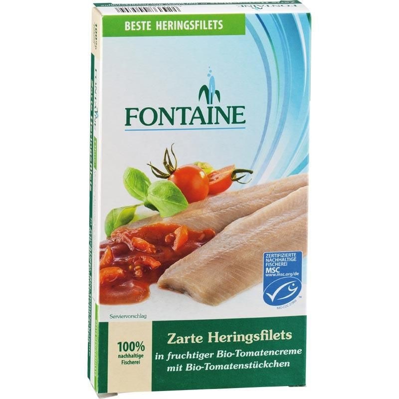 File Fraged de Hering in Sos de Rosii 200gr Fontain