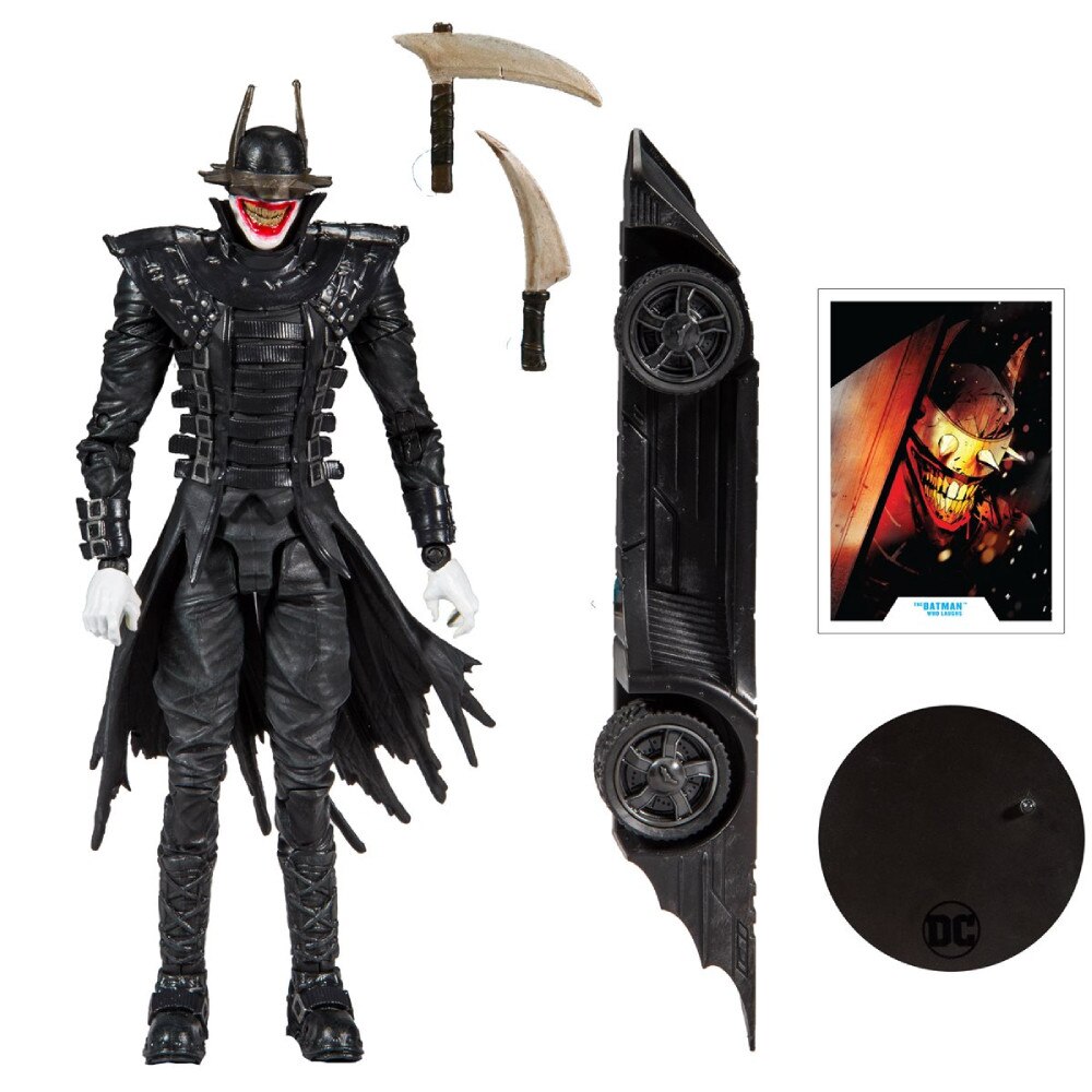 Figurina Articulata cu Accesorii DC Multiverse The Batman Who Laughs 7 Inch