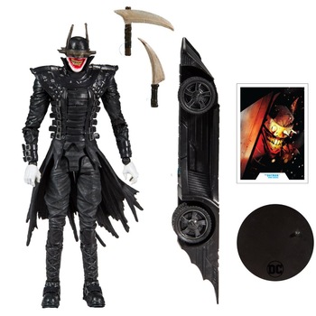Figurina Articulata cu Accesorii DC Multiverse The Batman Who Laughs 7 Inch Figurina Articulata cu Accesorii DC Multiverse The Batman Who Laughs 7 Inch