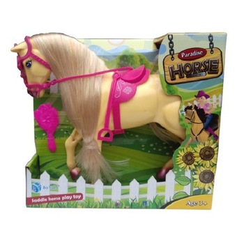 Set figurina calut 27 cm cu perie Set figurina calut 27 cm cu perie