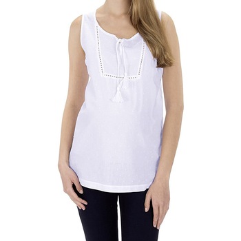 Bluza cu broderie gravide, Belly Button, alba, marimea 34 Bluza cu broderie gravide, Belly Button, alba, marimea 34