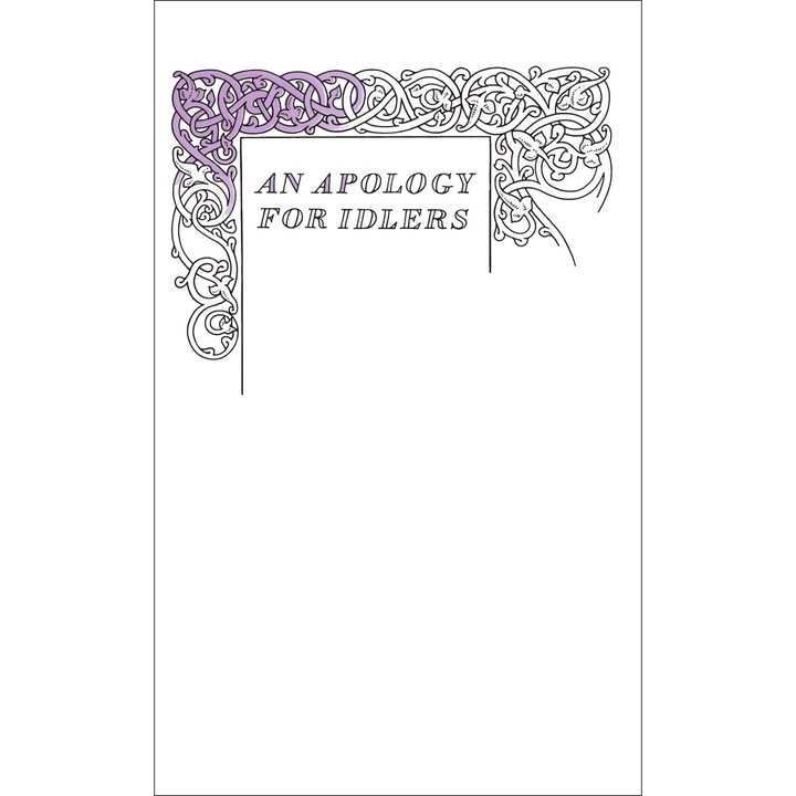 Apology for Idlers, Robert Louis Stevenson