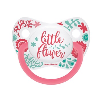 Suzeta silicon ortodontica 0-6 luni WILD NATURE, coral, Canpol 23/285 Suzeta silicon ortodontica 0-6 luni WILD NATURE, coral, Canpol 23/285