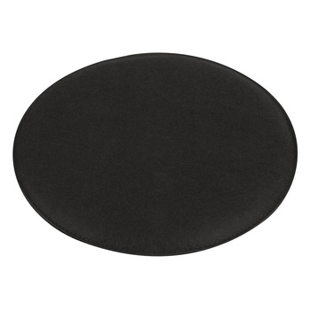 Perna scaun Weser Sit Down, neagra, poliester, Ø35 cm Perna scaun Weser Sit Down, neagra, poliester, Ø35 cm