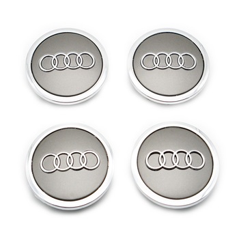 Set 4 capacele roti 69mm Audi, pentru jante aliaj Set 4 capacele roti 69mm Audi, pentru jante aliaj