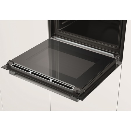 Cuptor incorporabil Bosch HSG636ES1, Electric, 71 l, 12 Functii, Convectie 4D, Clasa A+, Inox