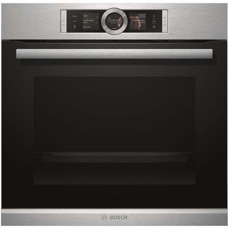 Cuptor incorporabil Bosch HSG636ES1, Electric, 71 l, 12 Functii, Convectie 4D, Clasa A+, Inox