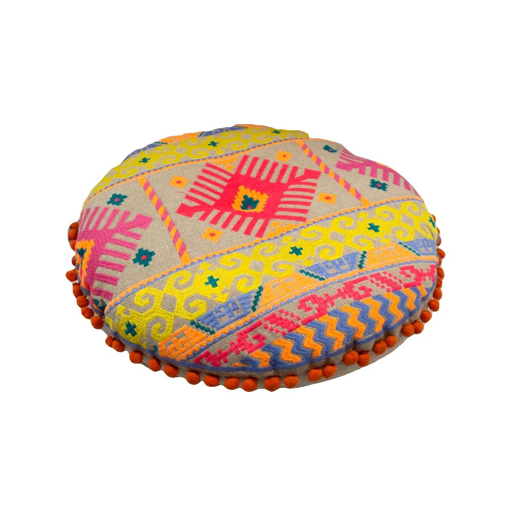 Perna Meditatie, Yoga, din bumbac, Umplutura Poliester, SNT 885, 40x8 cm