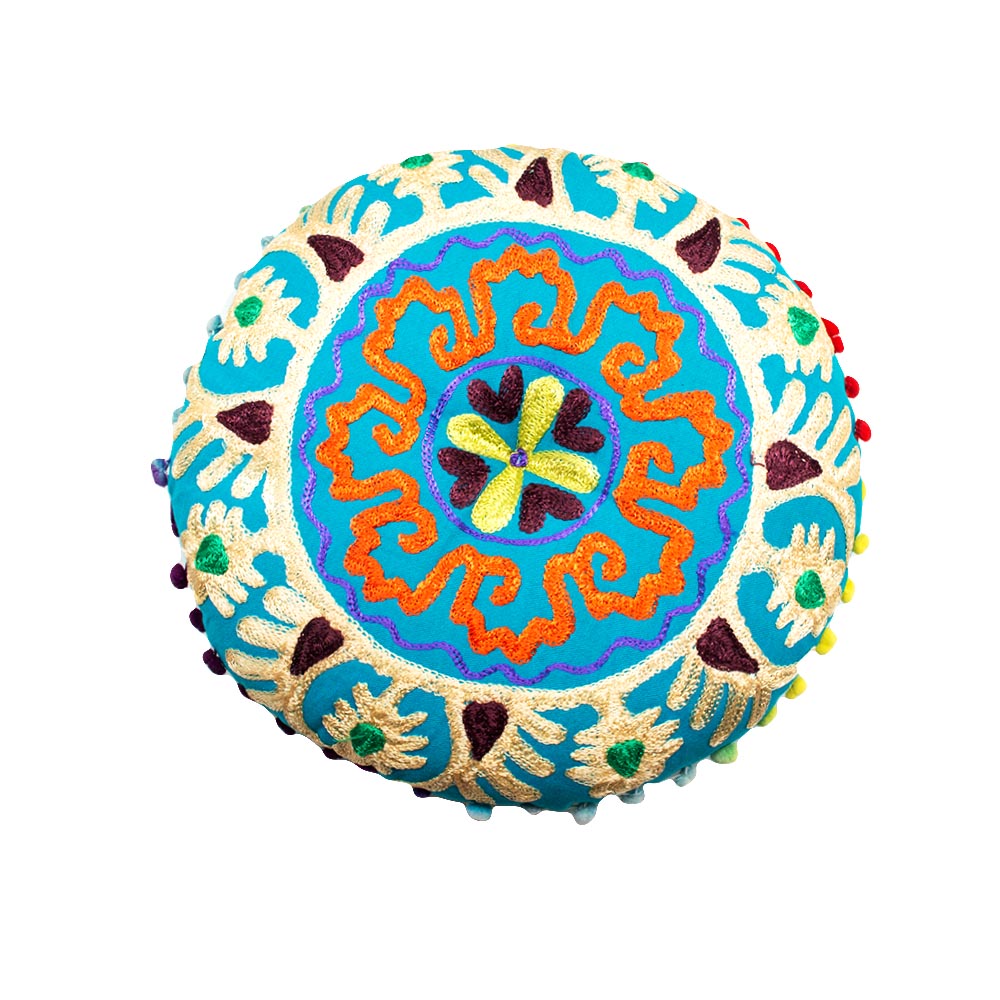 Perna Meditatie, Yoga, din bumbac, Umplutura Poliester, SNT 889, 40x8 cm