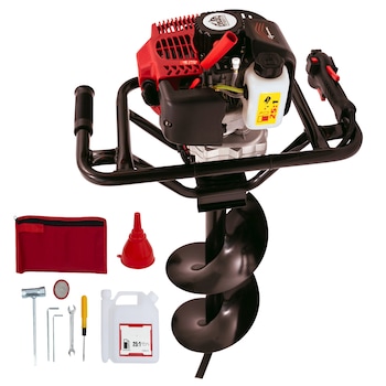 Foreza pamant Alpin Profi 4.6CP, Burghiu 100mm x 800mm inclus Foreza pamant Alpin Profi 4.6CP, Burghiu 100mm x 800mm inclus