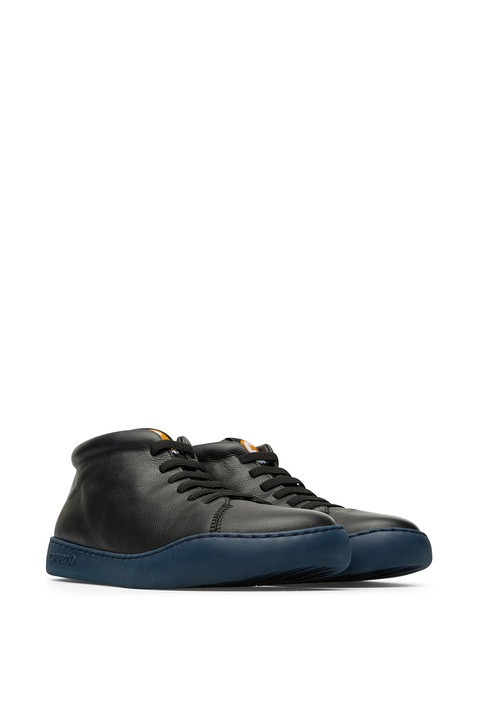 Camper, Pantofi sport mid-rise Peu Touring, Negru, Albastru mineral, 40