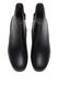 Camper, Botine de piele cu toc masiv, Negru, 36