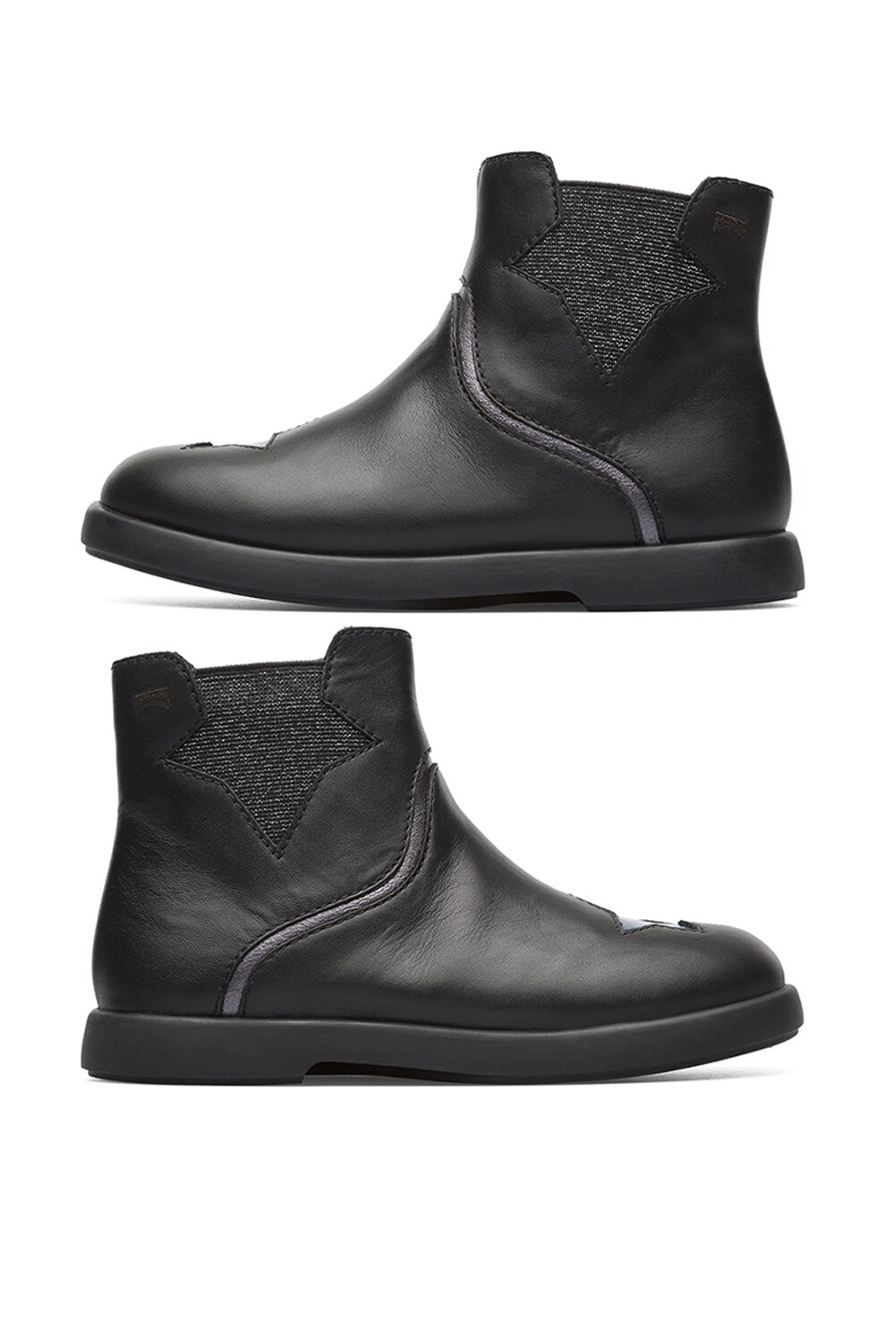 Camper, Ghete slip-on cu detalii stea