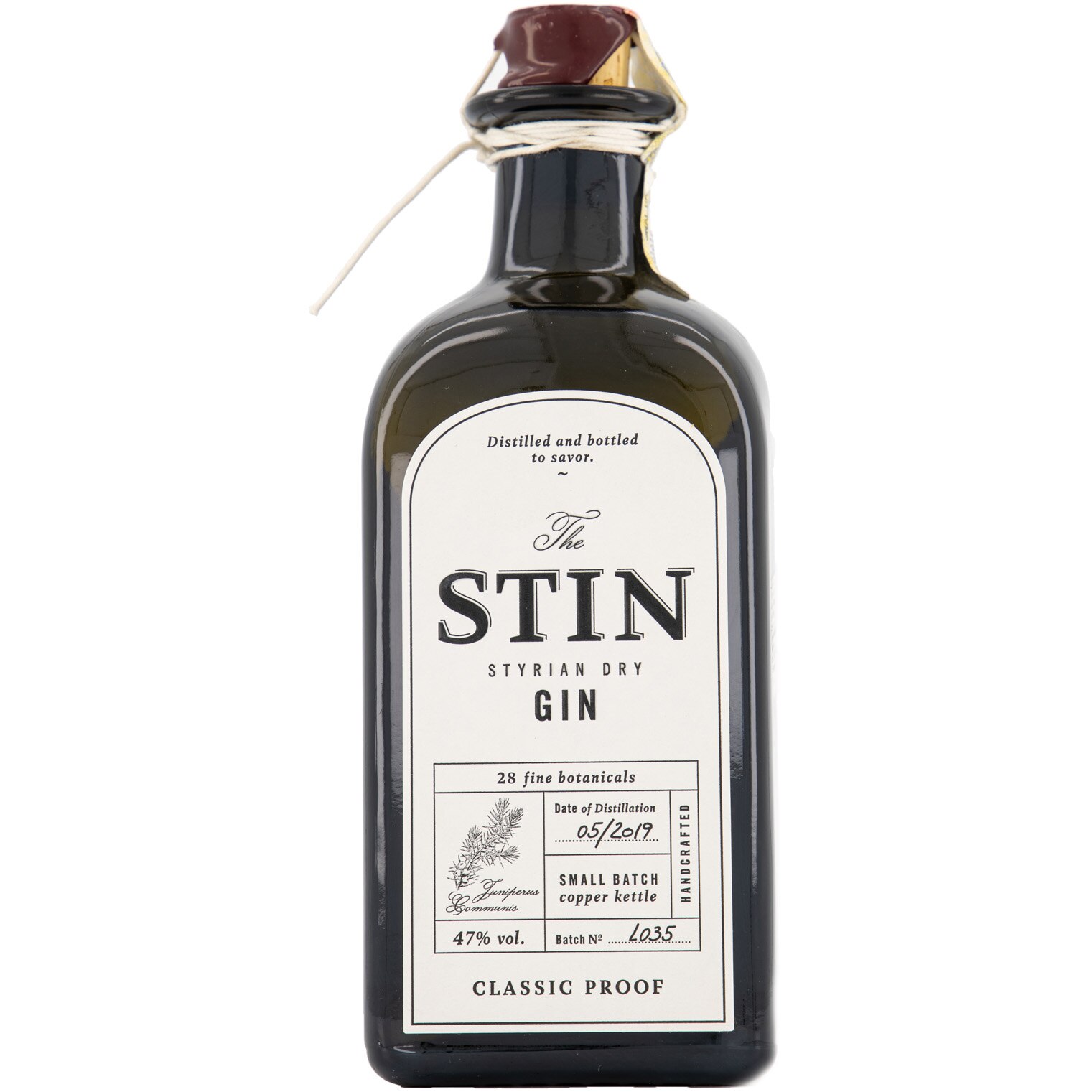 Gin The Stin Styrian Dry, 47%, 0.5l