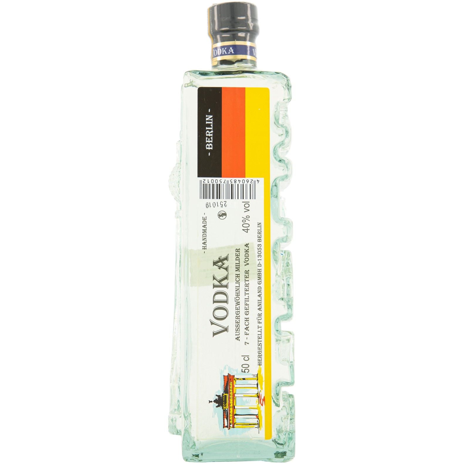 Vodca City Berlin, 40%, 0.5l