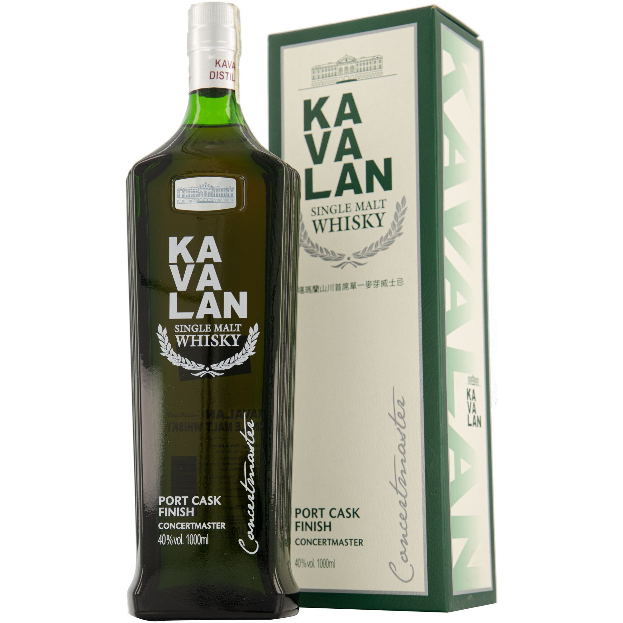 Whisky Kavalan Concertmaster Taiwanese, Single Malt 40%, Cutie 1l