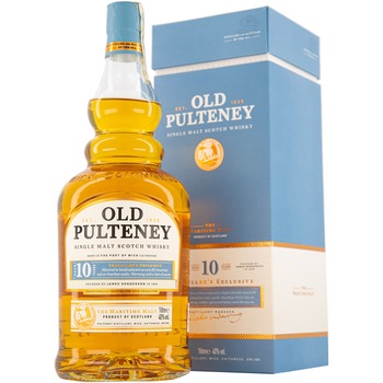 Whisky Old Pulteney 10 YO, Single Malt, 40%, Cutie 1l Whisky Old Pulteney 10 YO, Single Malt, 40%, Cutie 1l