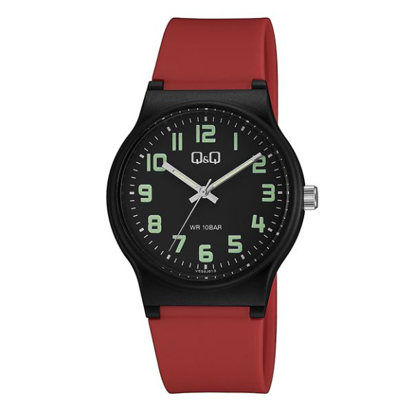 Ceas copii Q&Q VS50J013Y, Black Red, WR 100m
