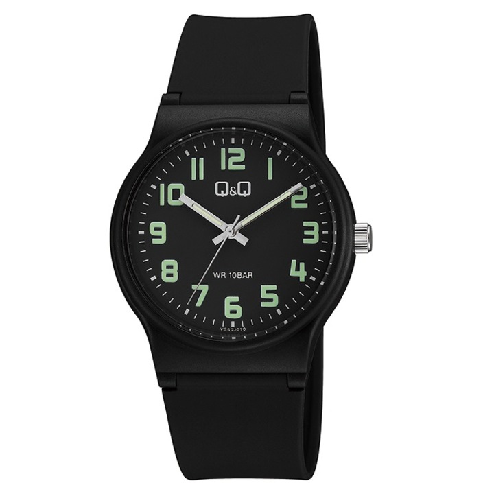 Ceas copii Q&Q VS50J010Y, Black, WR 100m