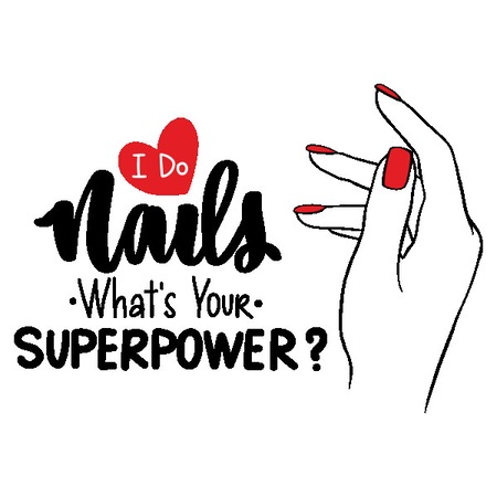 Sticker Perete Decorativ Cu Textul Eu Fac Unghii Care Este Superputerea Ta Negru Rosu 57 X 80 Cm Emag Ro