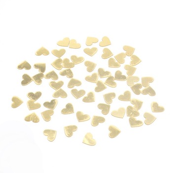 Set 100 inimioare glow autoadezive, oglinda acrilica, dimensiune 2.25x2 cm, culoare auriu Set 100 inimioare glow autoadezive, oglinda acrilica, dimensiune 2.25x2 cm, culoare auriu