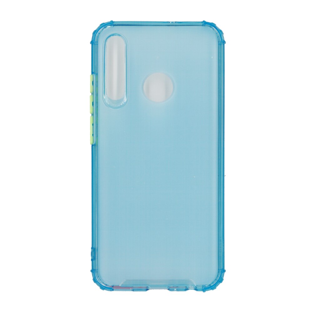 Husa din silicon matte crack, pentru Huawei P Smart 2019, blue