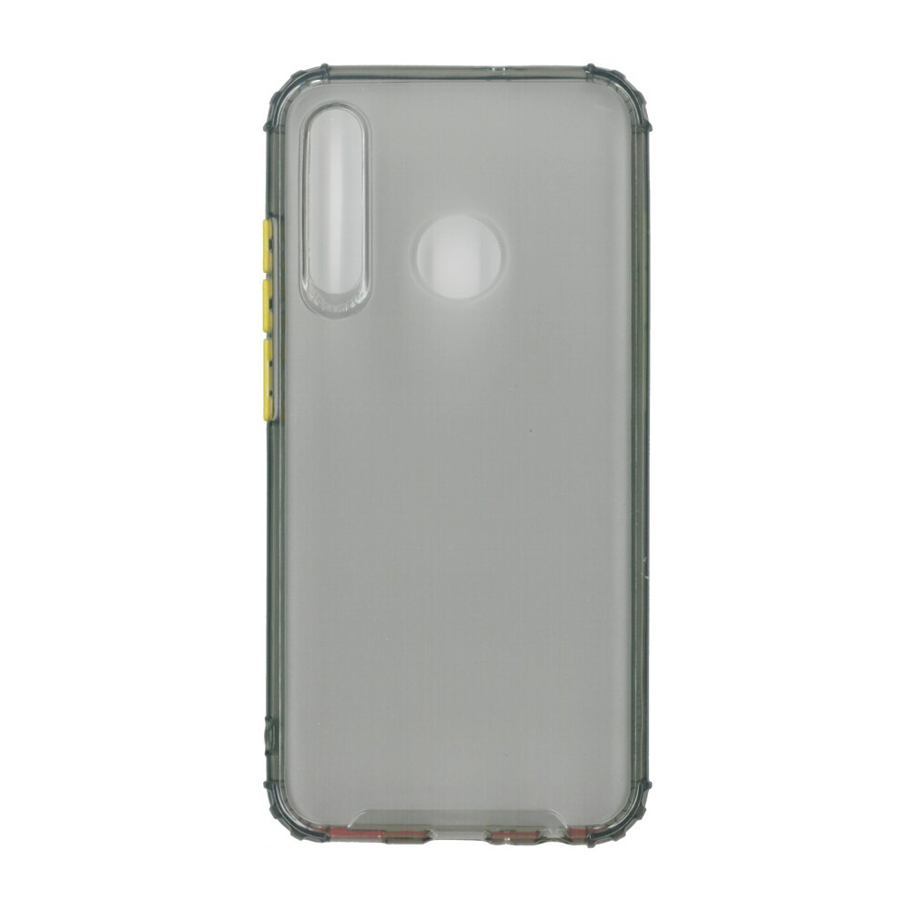 Husa din silicon matte crack, pentru Huawei P Smart 2019, gri