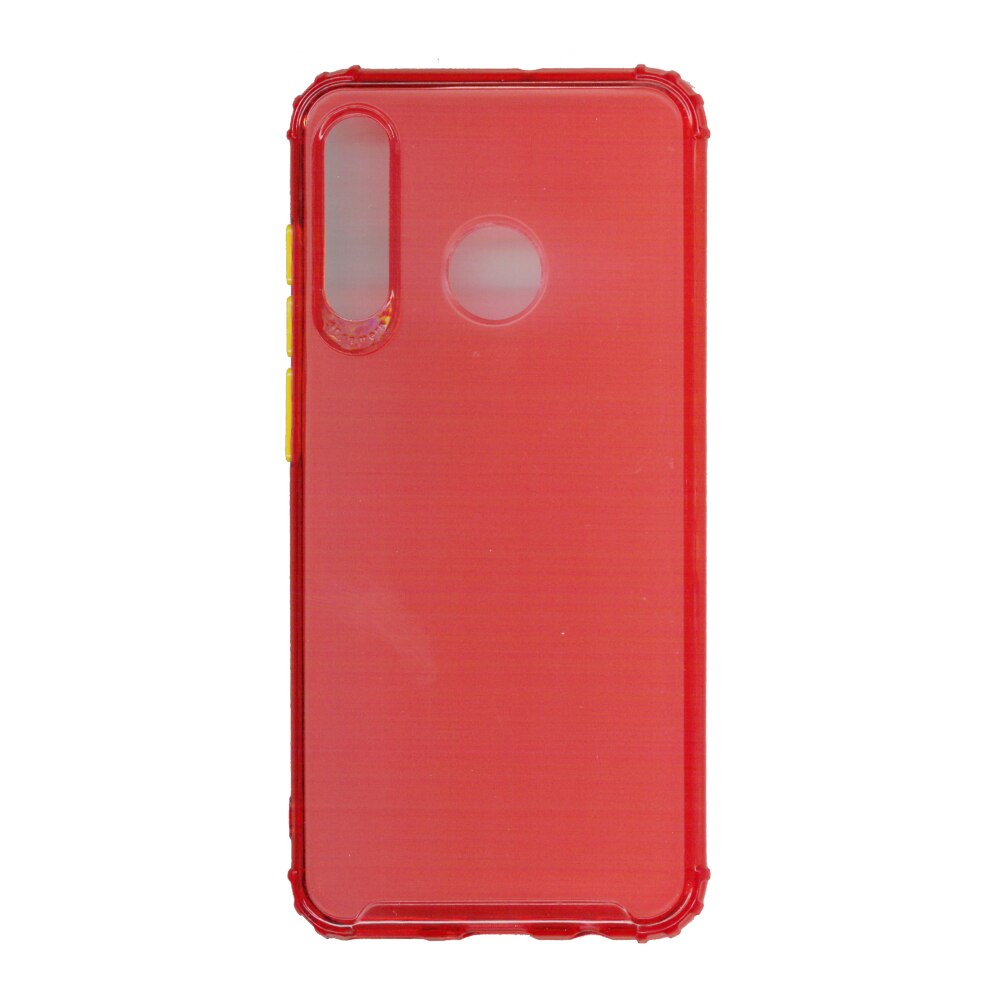 Husa din silicon matte crack, pentru Huawei P30 lite, rosu