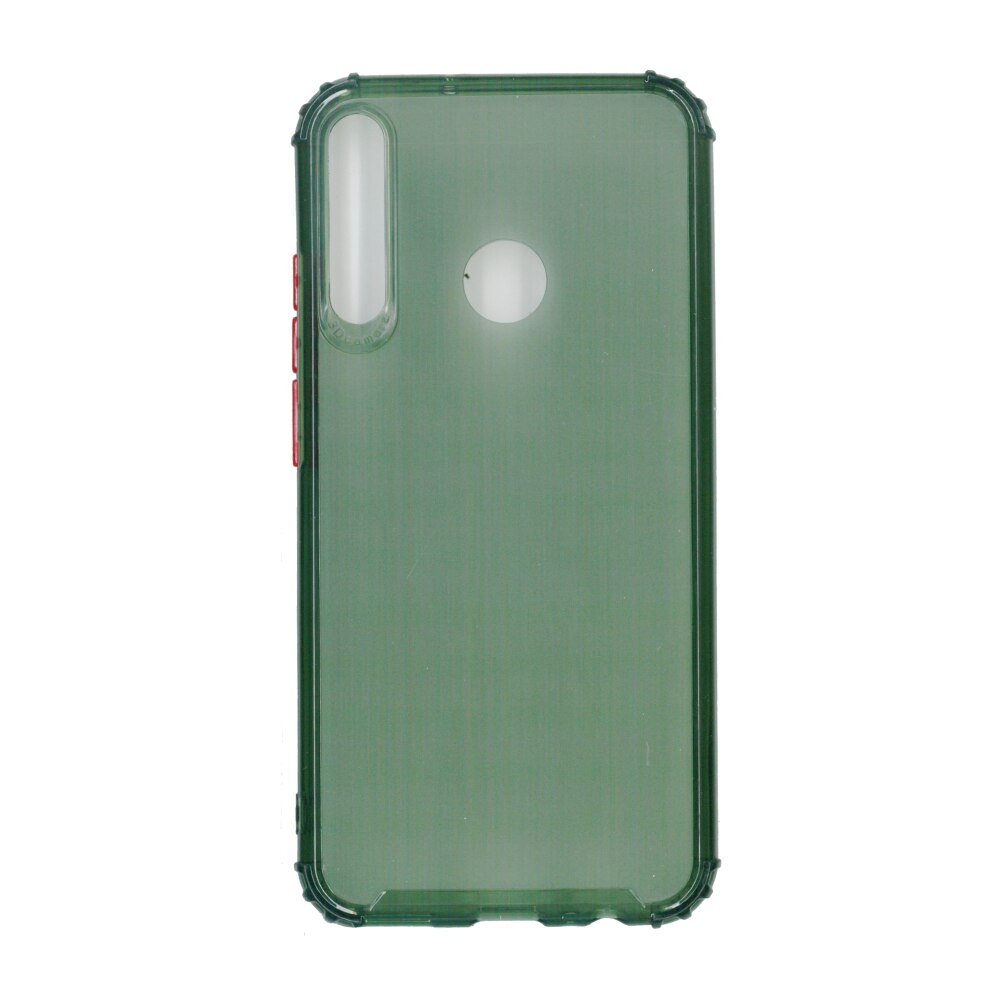 Husa din silicon matte crack, pentru Huawei P40 lite E, verde